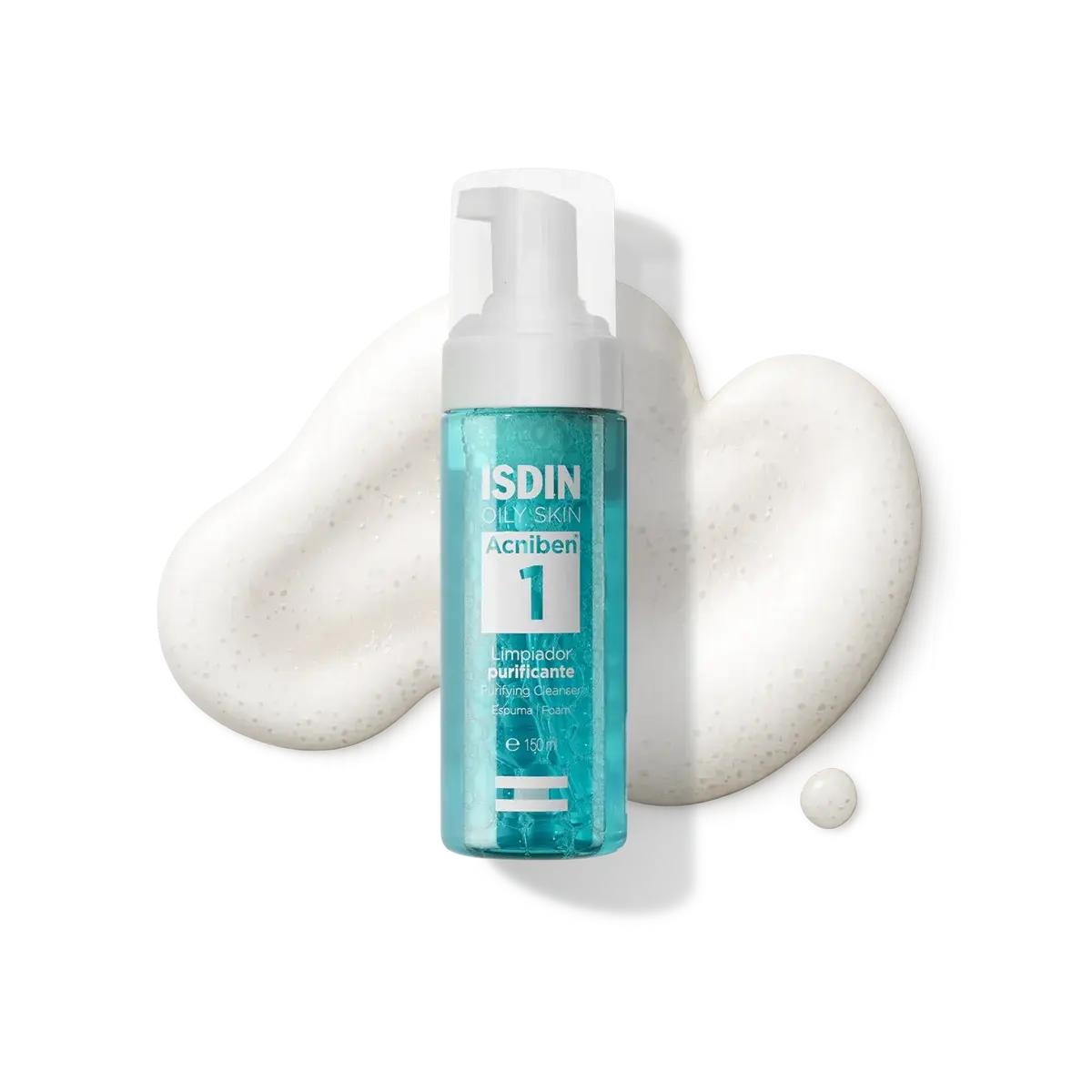 ISDIN ACNIBEN CONTROL TEEN SKIN FACE PURIFYING FOAM 150ML