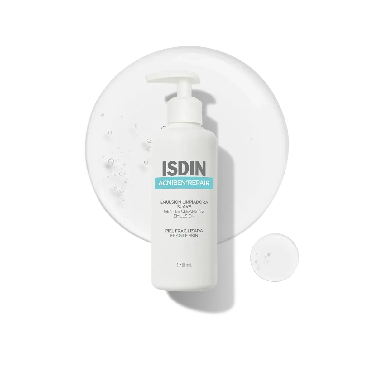 ISDIN ACNIBEN RX REPAIR FACE WASHING EMULSION CREAM 180ML