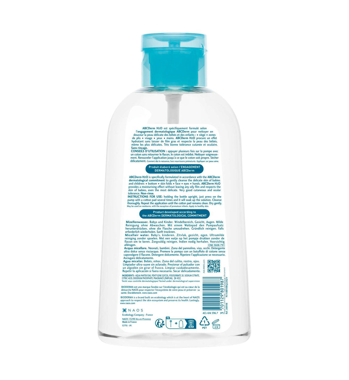 Bioderma ABC H2O 1 Litre
