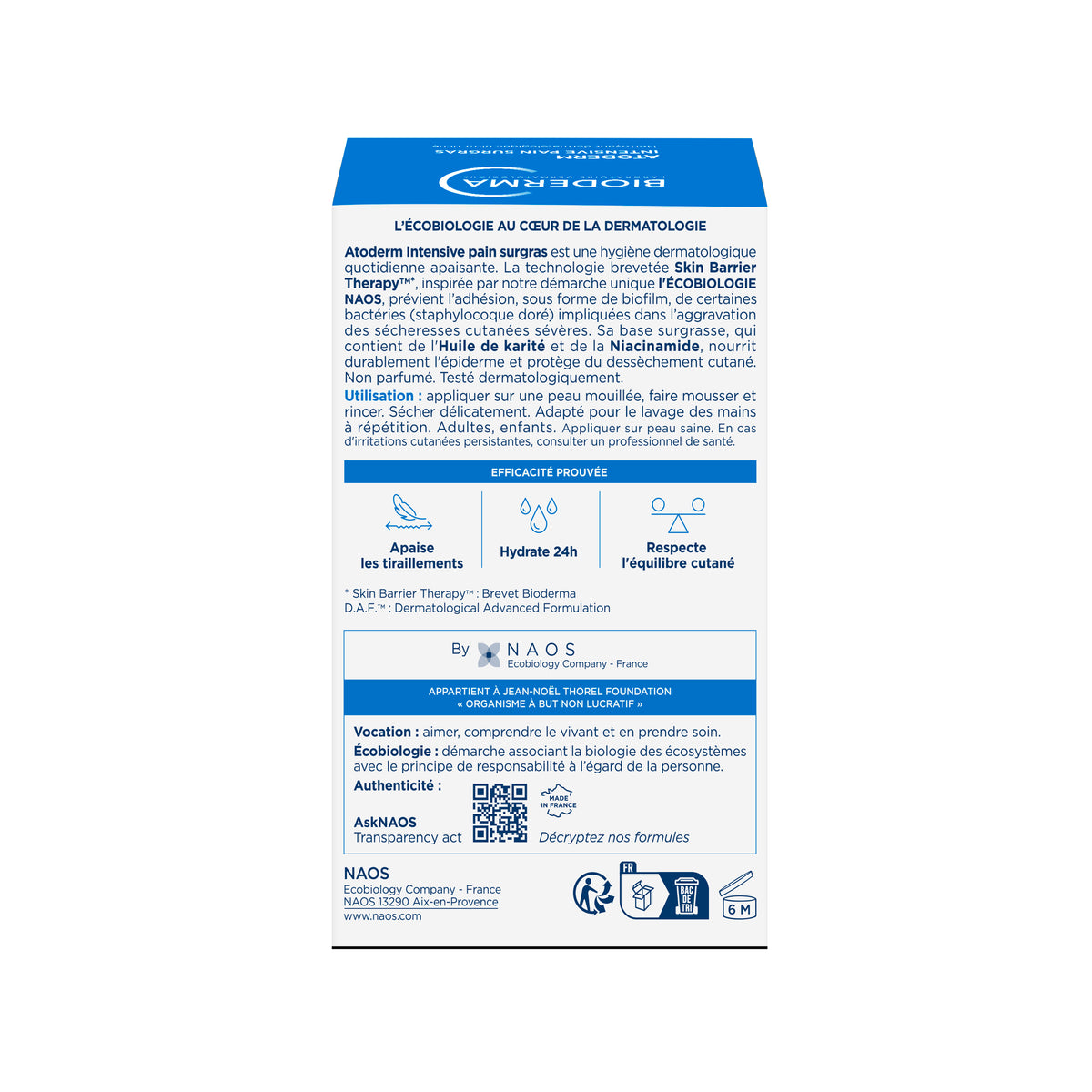 BIODERMA Atoderm ultra rich soap 150 mg