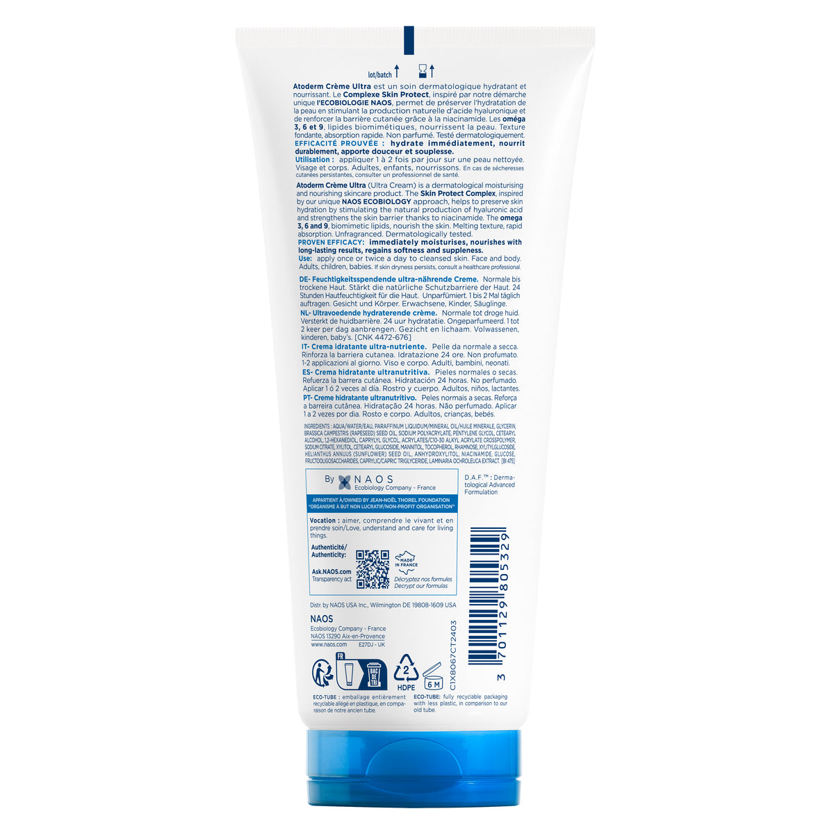 BIODERMA Atoderm cream Ultra 200ml
