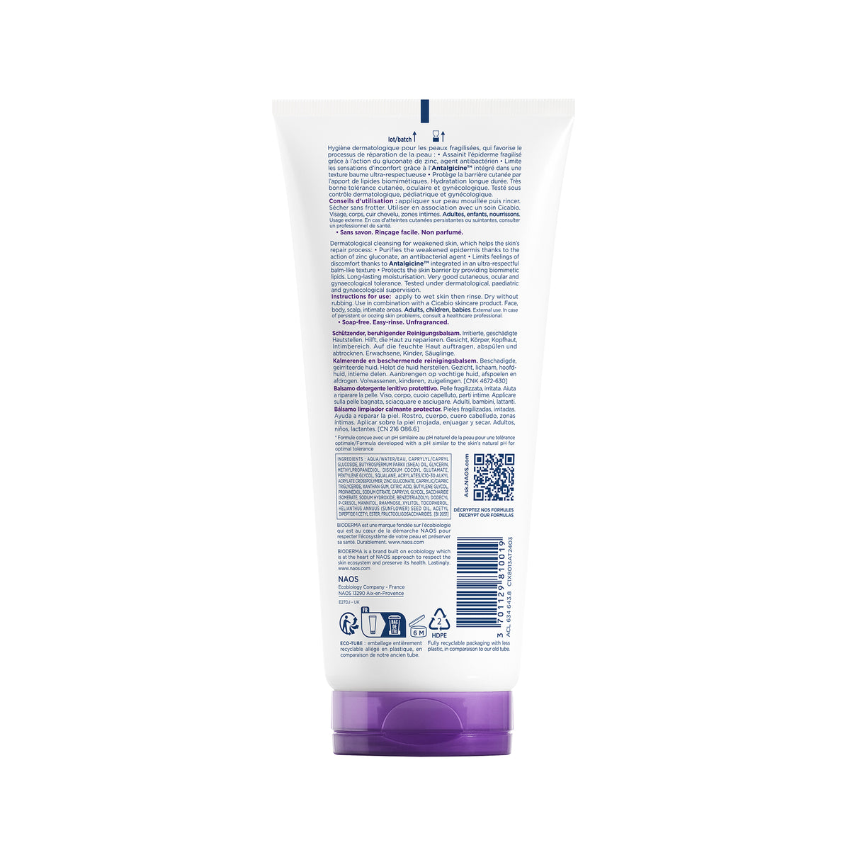 BIODERMA Cicabio Baume lavant 200 ml