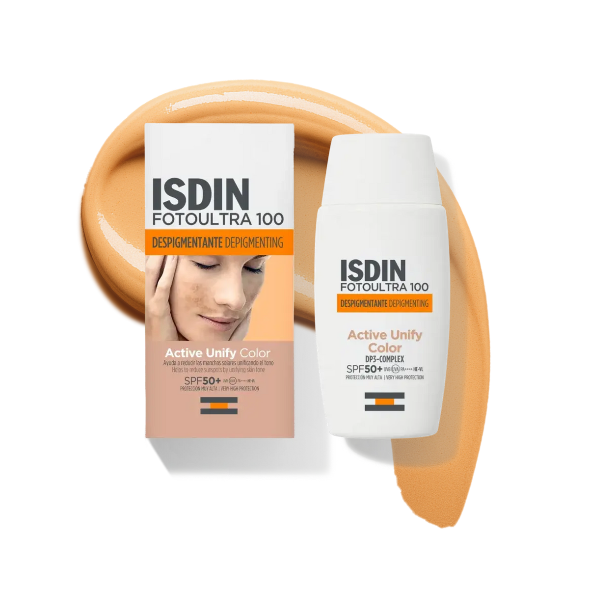 ISDIN FOTOULTRA 100ACTIV SNSRNUNFY FUSION FLUID COLOR 50ML