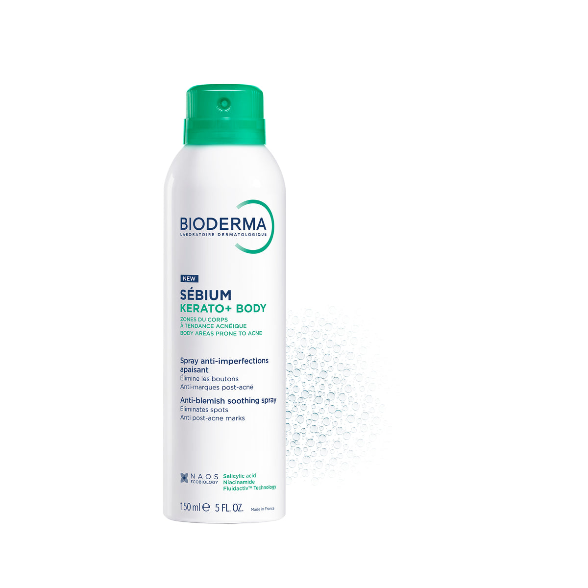 BIODERMA Sebium Kerato+ Body - Anti-blemish Soothing Spray 150ml