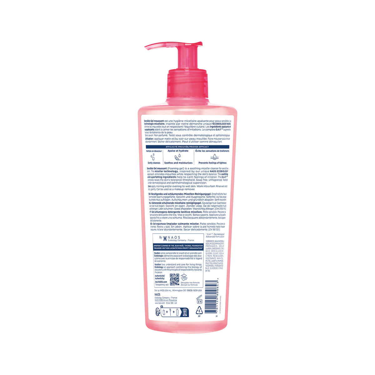 bioderma Sensibio Gel Mussant 500ml