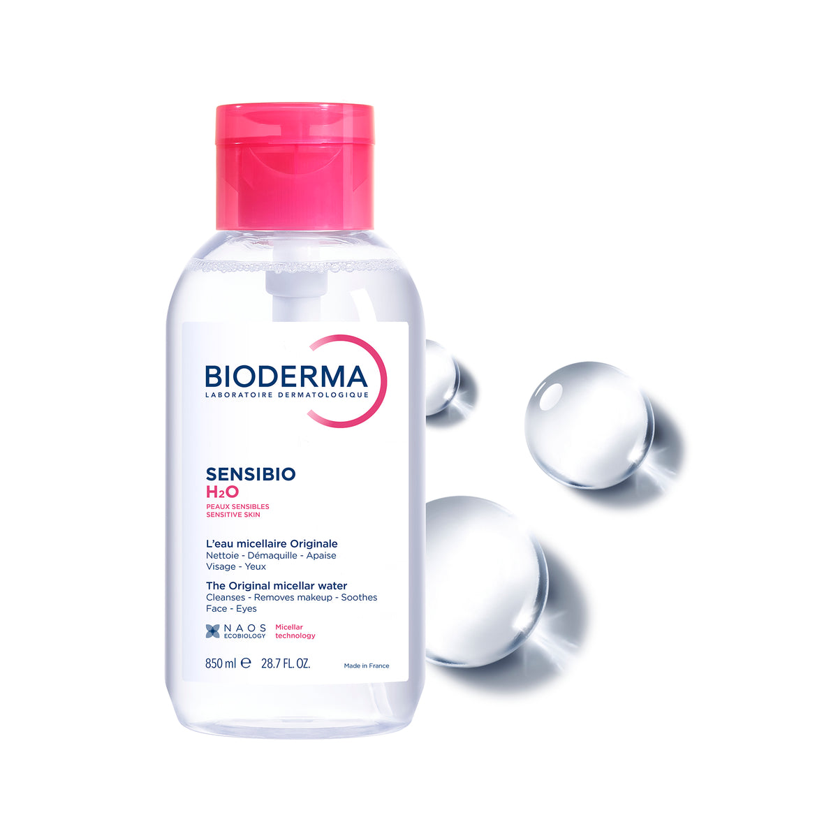 Bioderma Sensibio H2O 850 ML pump