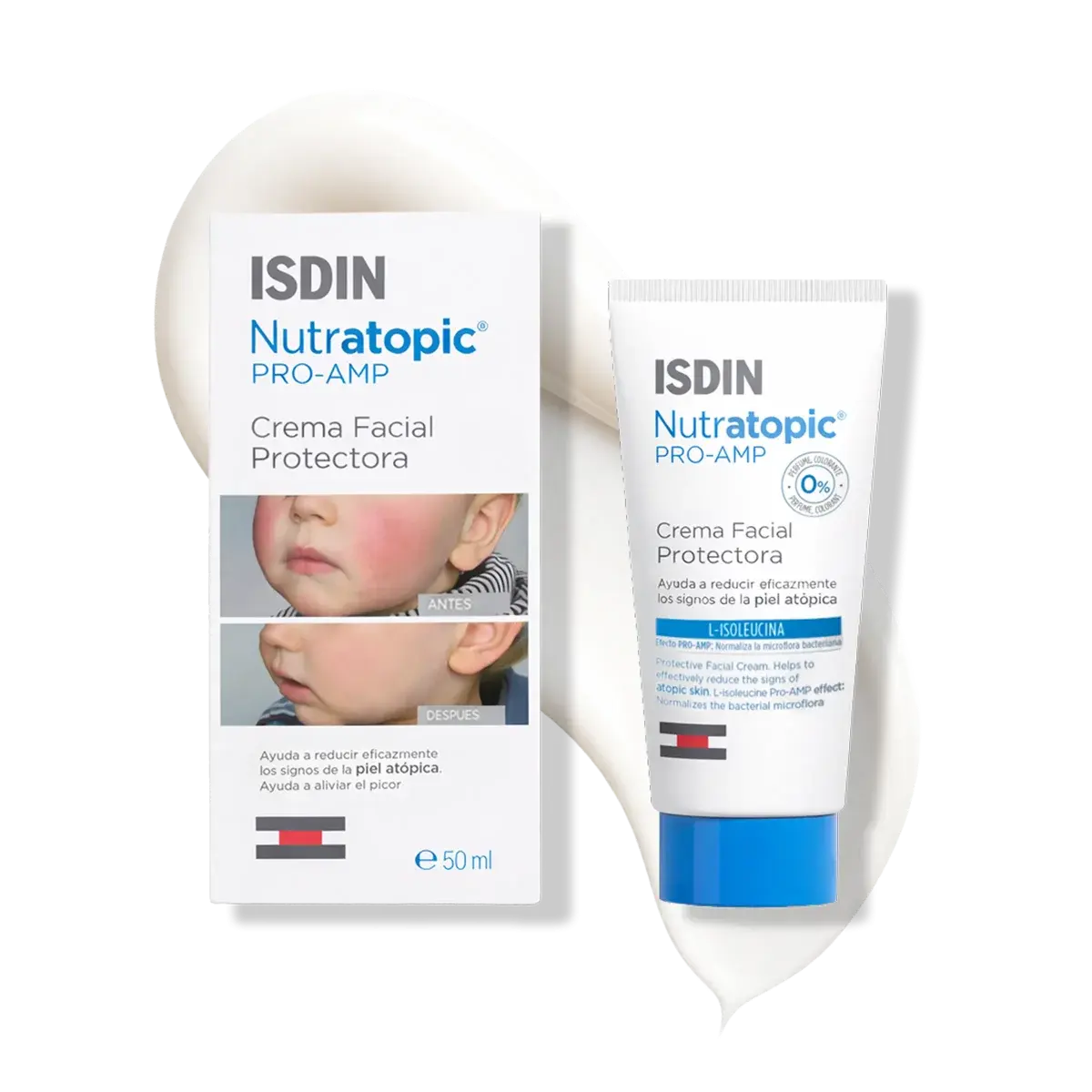 ISDIN NUTRATOPIC PRO-AMP FACIAL CREAM 50ML