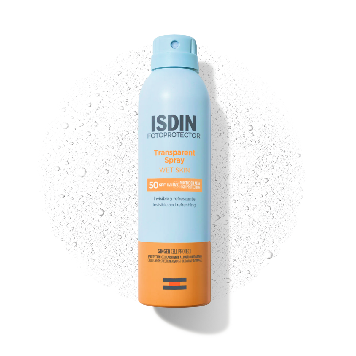 ISDIN FOTOPROTECTOR TRANSPARENT WET SKIN  SPAR 50+250ML