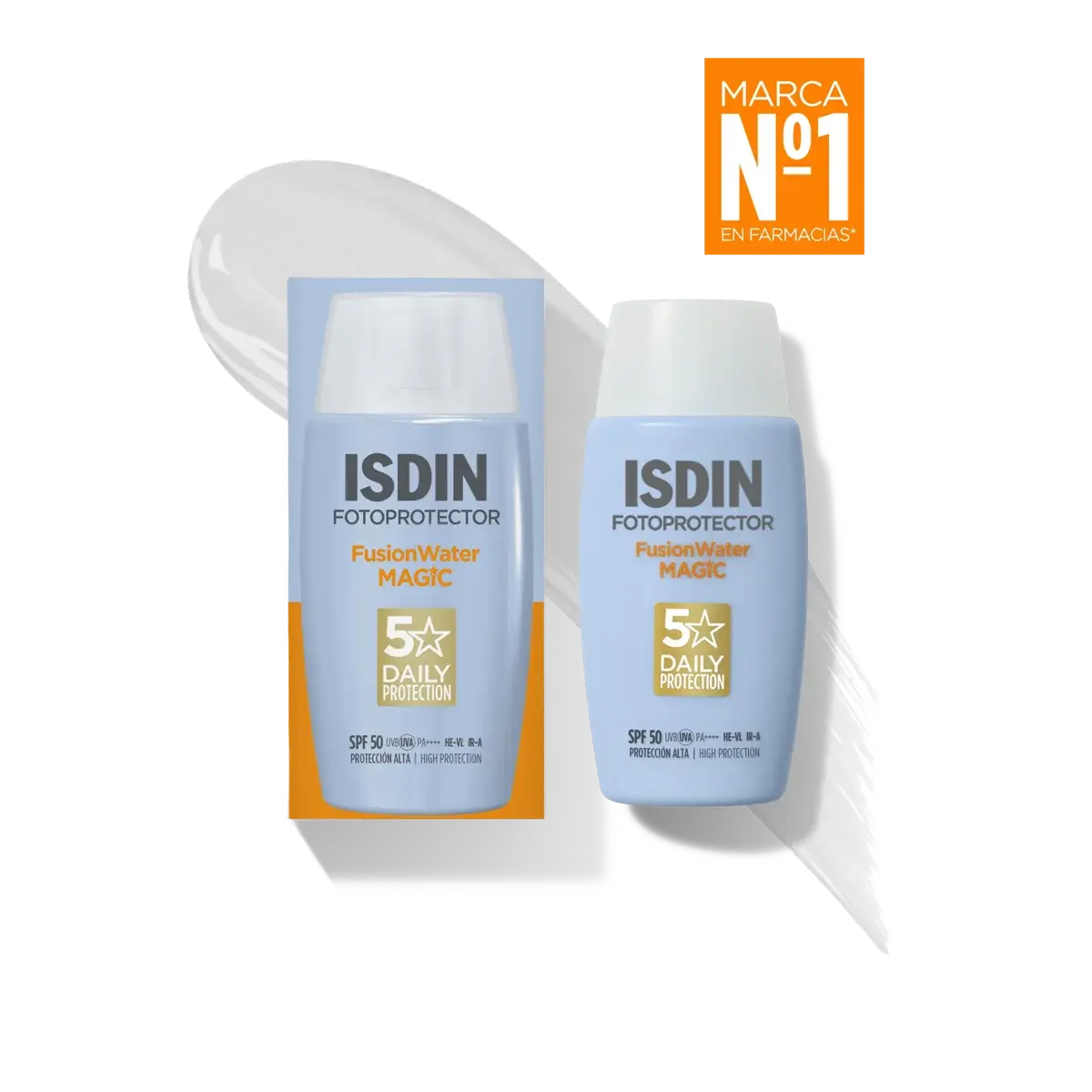 ISDIN FOTOPROTECTOR FUSION WATER MAGIC SPF 50+ 50 ML