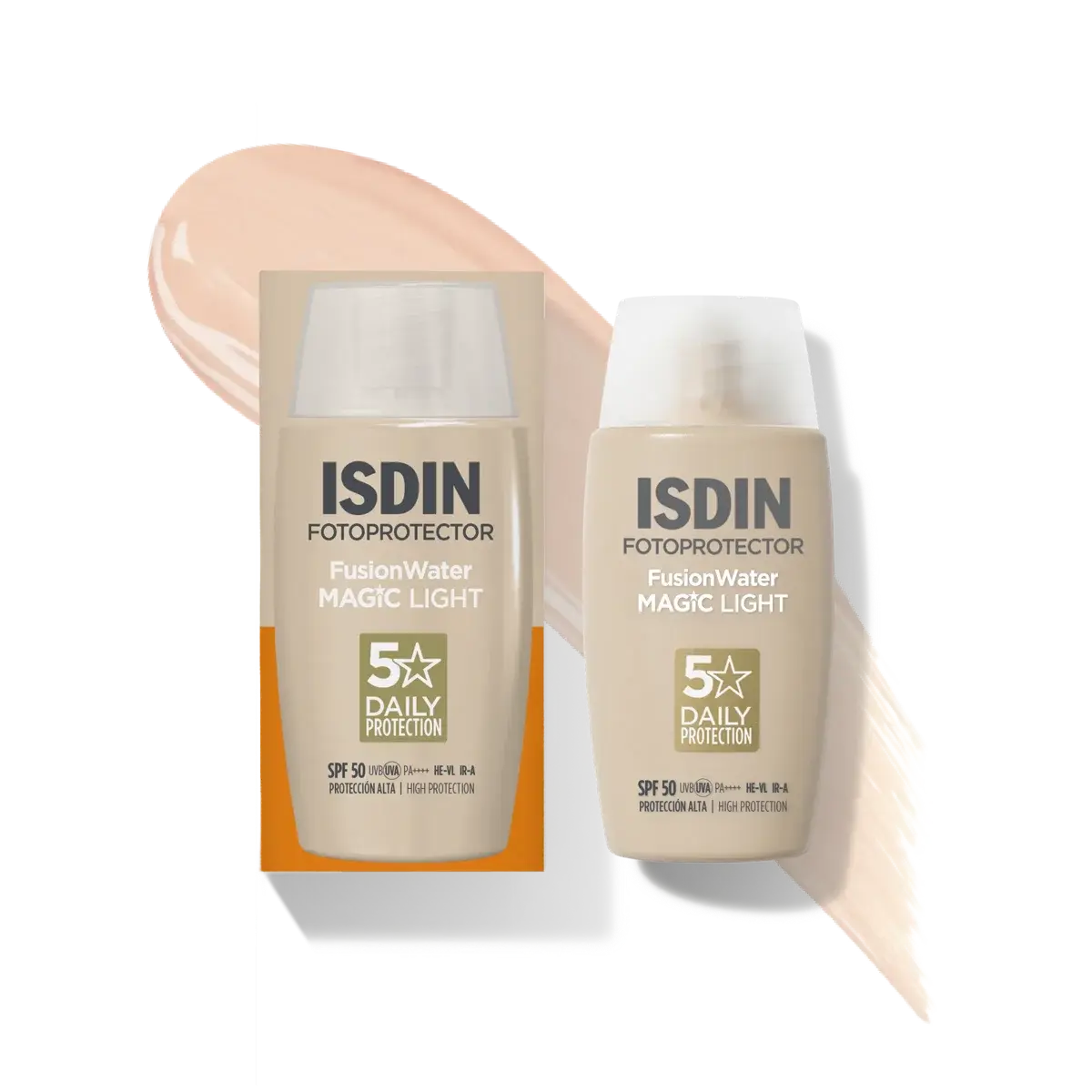 ISDIN FOTOPROTECTOR FUSION WATER COLOR LIGHT SP50 50ML