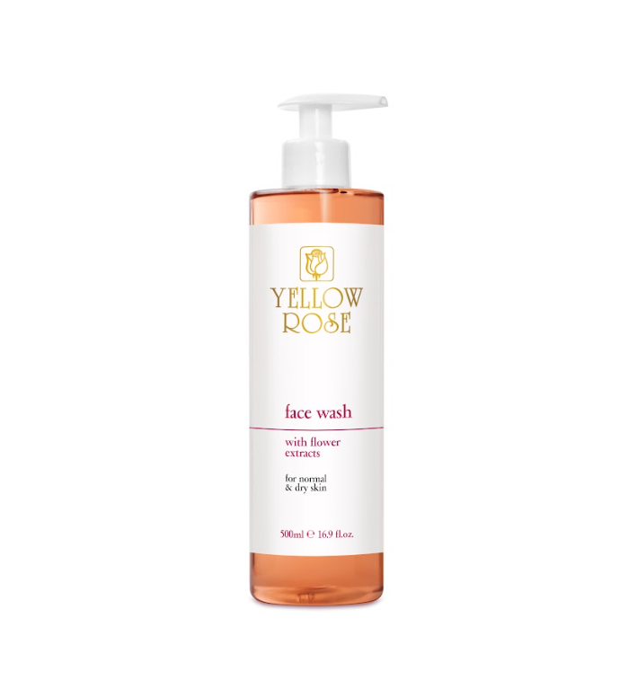 🎁 FACE WASH WITH FLOWERS 500 ML (Discount)