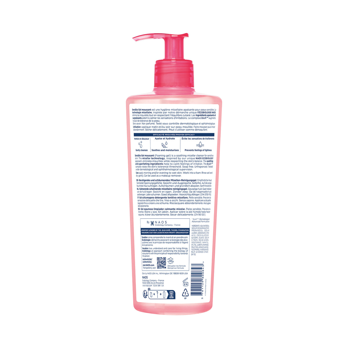 Bioderma Sensibio Gel Mussant 200 ml