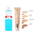 Yellow Rose Complete Correction CC Cream 30 mL + Make Up Remover  200 ml
