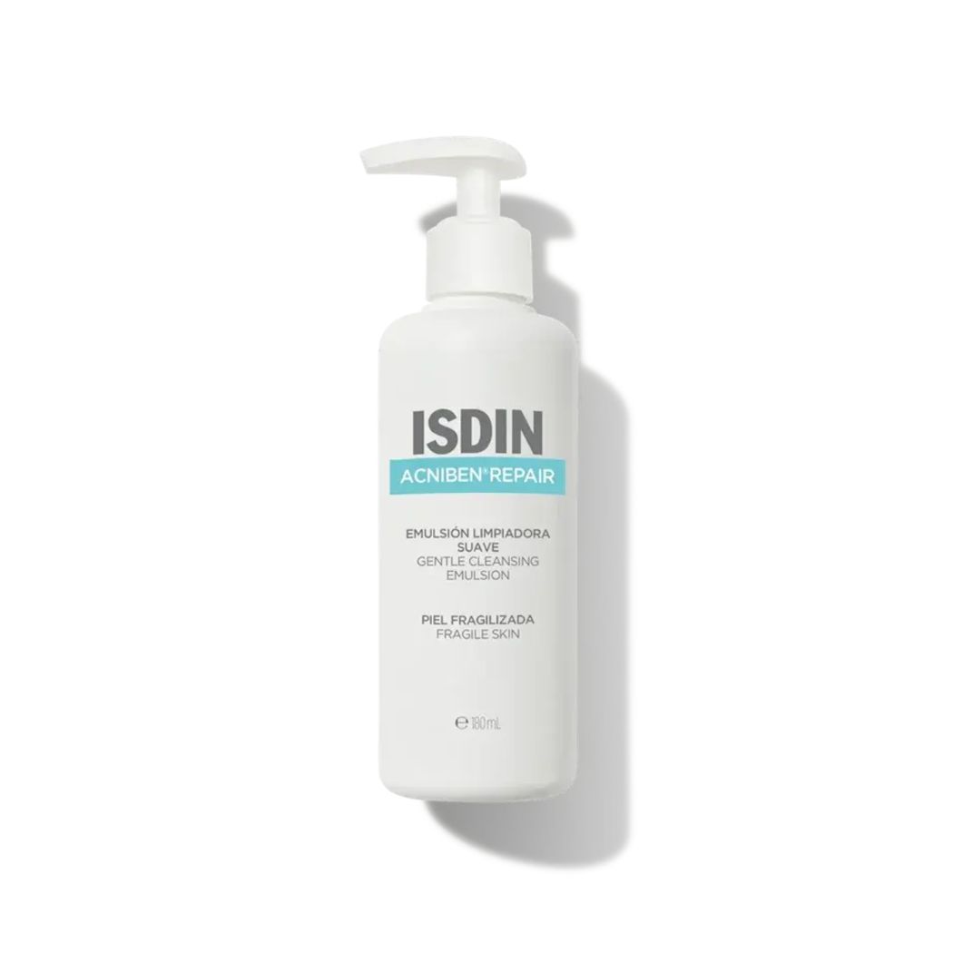 ISDIN ACNIBEN RX REPAIR FACE WASHING EMULSION CREAM 180ML